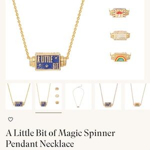 A Little Bit of Magic Spinner Pendant Necklace